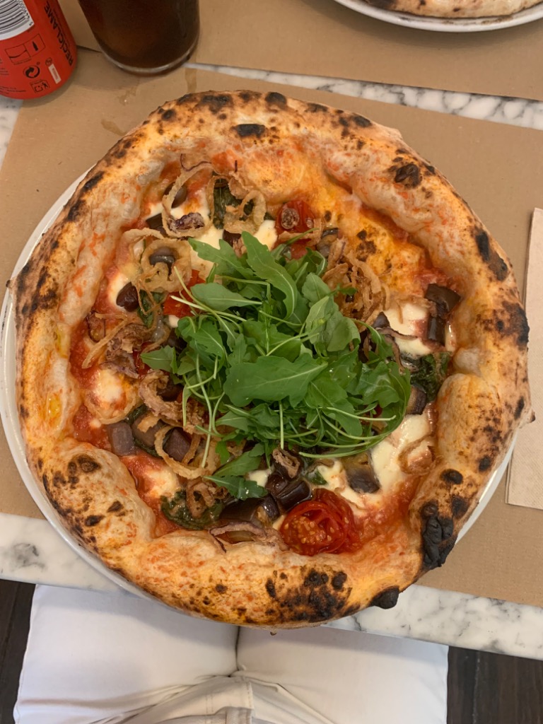 Carta de Pizzerías en La Coruña, Terra Mia-Pizzería Contemporánea Napoletana, Ortolana