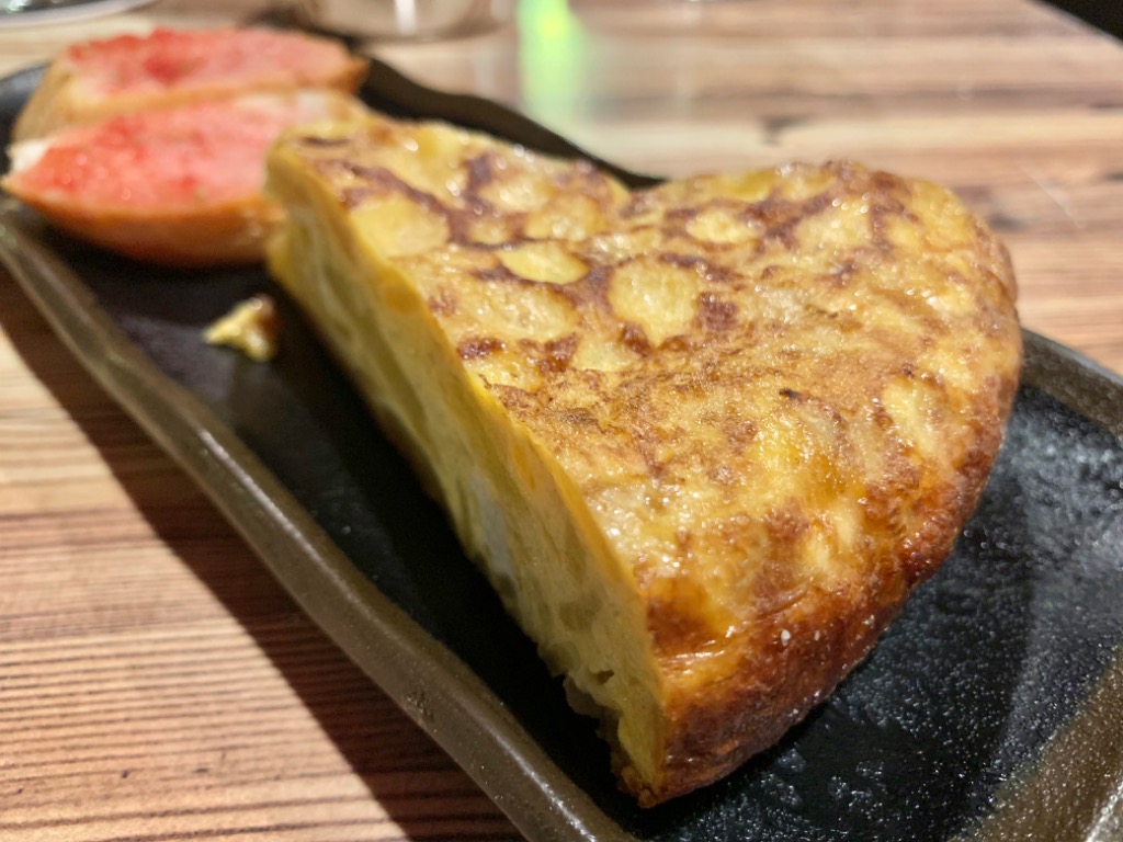 Carta de Bares en Barcelona, Bar Estudiantil, Pincho de tortilla del día