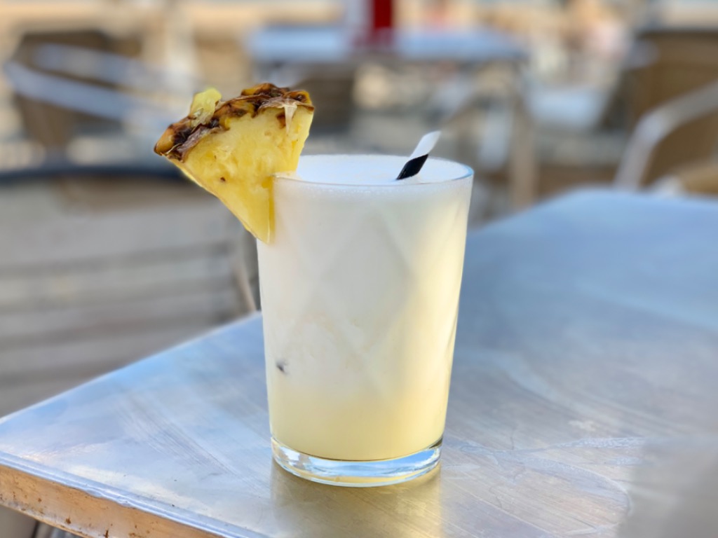 Menu of Bars in Barcelona, Caribe Bella Mar, Piña colada