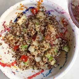 Carta de Bares en Barcelona, Mucho Cielo y Mucho Mar, Taboulé de Quinoa blanca i vermella