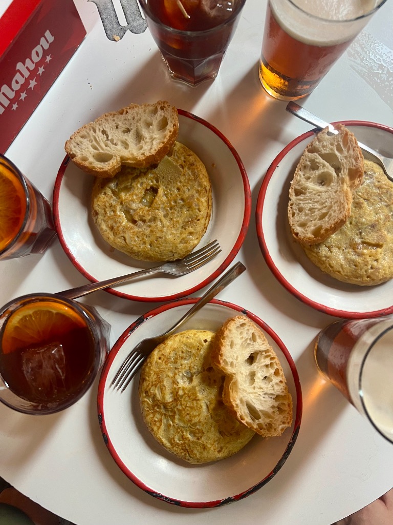 Menu of Bars in Bilbao, Lucky Baster, Tortilla express