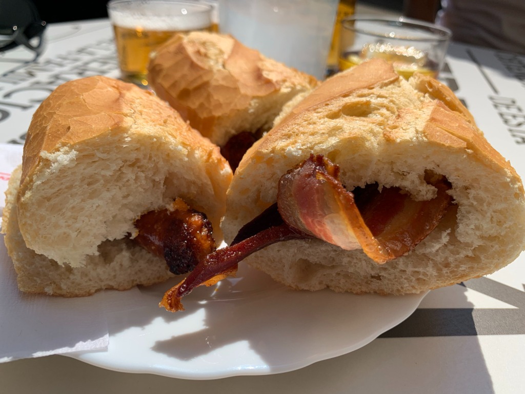 Carta de Bares en Lezáun, Bar Aldaya, Bocadillo de panceta