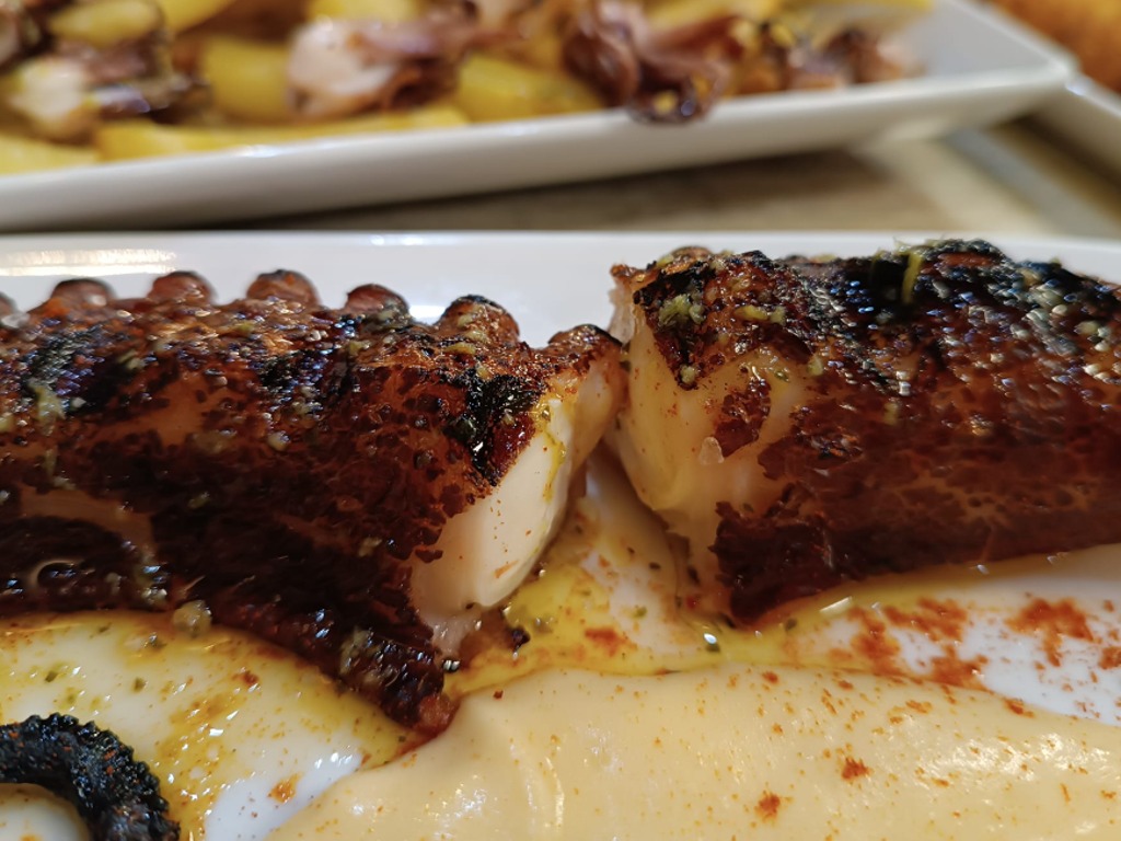 Carta de Restaurantes en Oviedo, A Feira (Plaza del Carbayón), Pulpo a feira