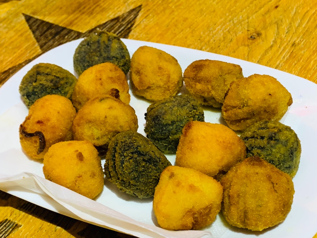 Carta de Bares en Pamplona, Bar Ciaurriz, Ración de croquetas