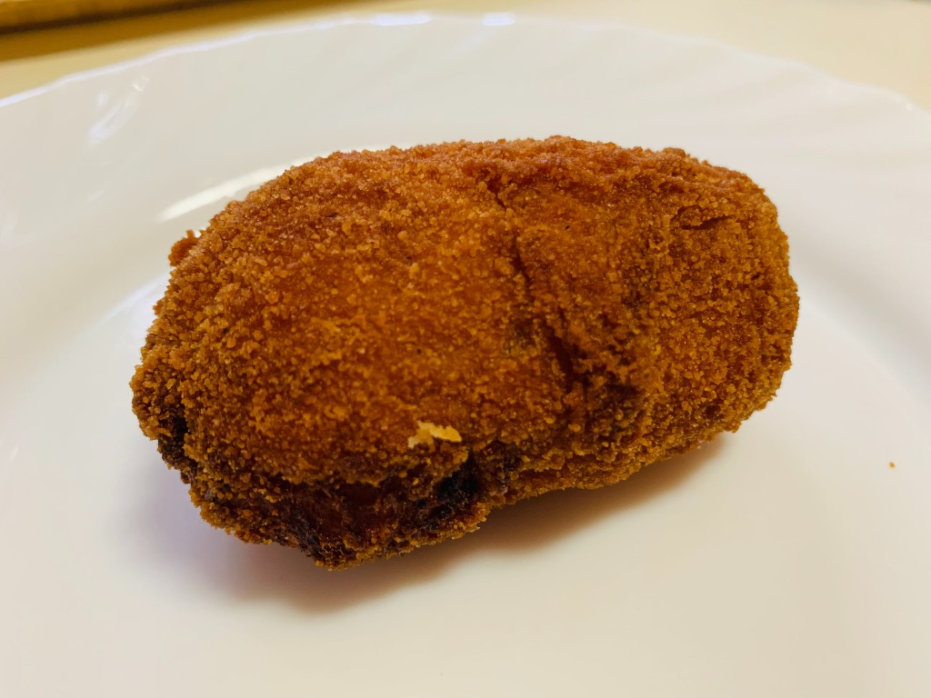 Carta de Bares en Pamplona, Bar Eder, Croqueta de jamón