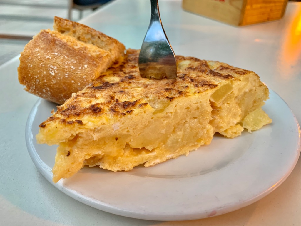Carta de Bares en Pamplona, Bar Eder, Pincho de tortilla de patata