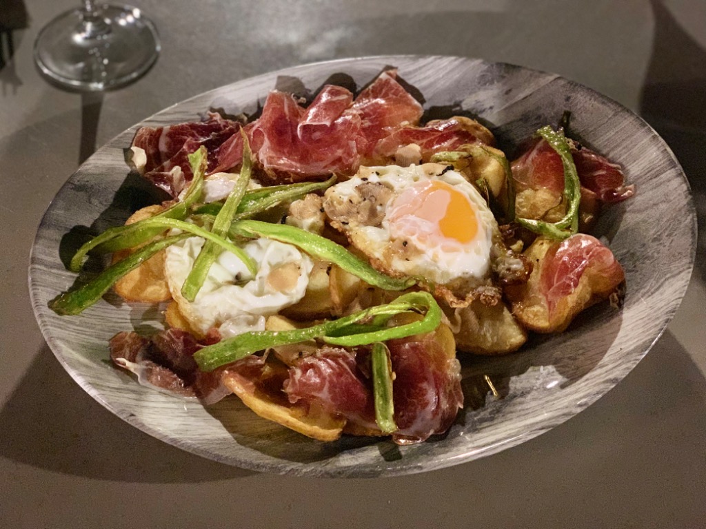 Menu of Bars in Pamplona, La Jota - Estación Cervecera, Huevos La Jota