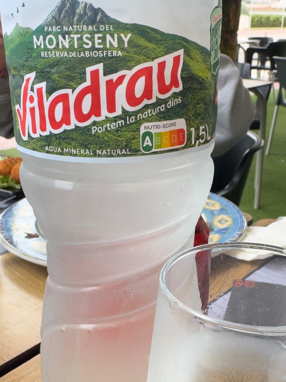 Valoración y opiniones de comida y bebida en Roda de Berà, RESTAURANT MEDITERRANEO, Agua Viladrau