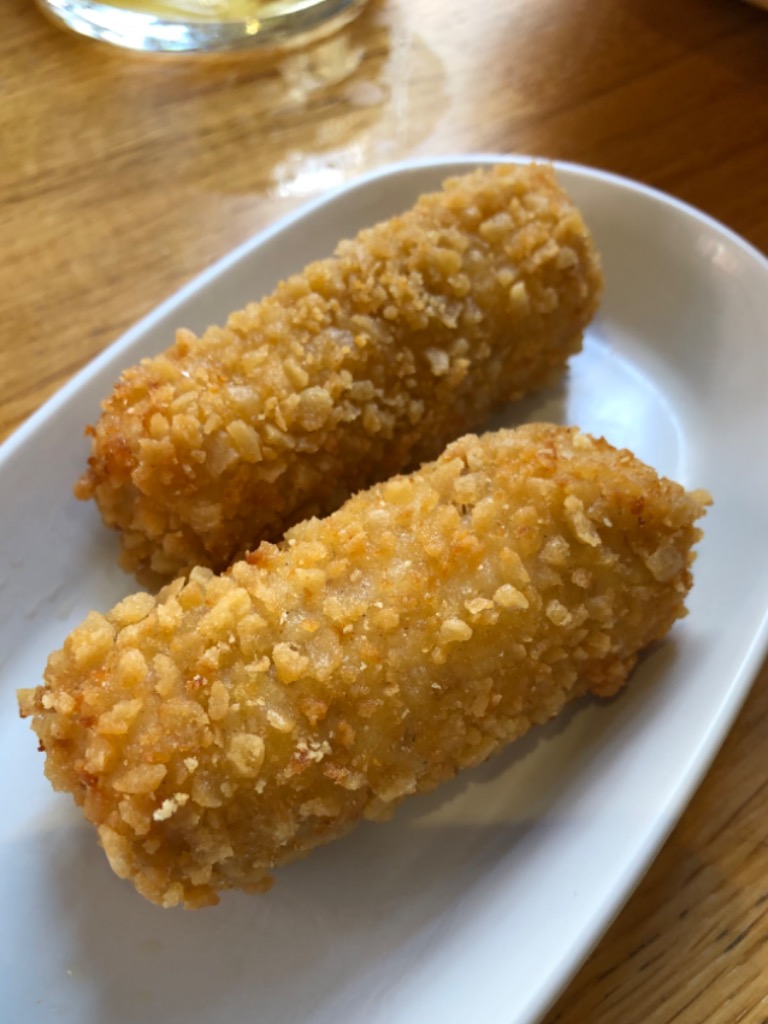 Recomendación gastronómica de Vitoria-Gasteiz: Croqueta de jamón ibérico