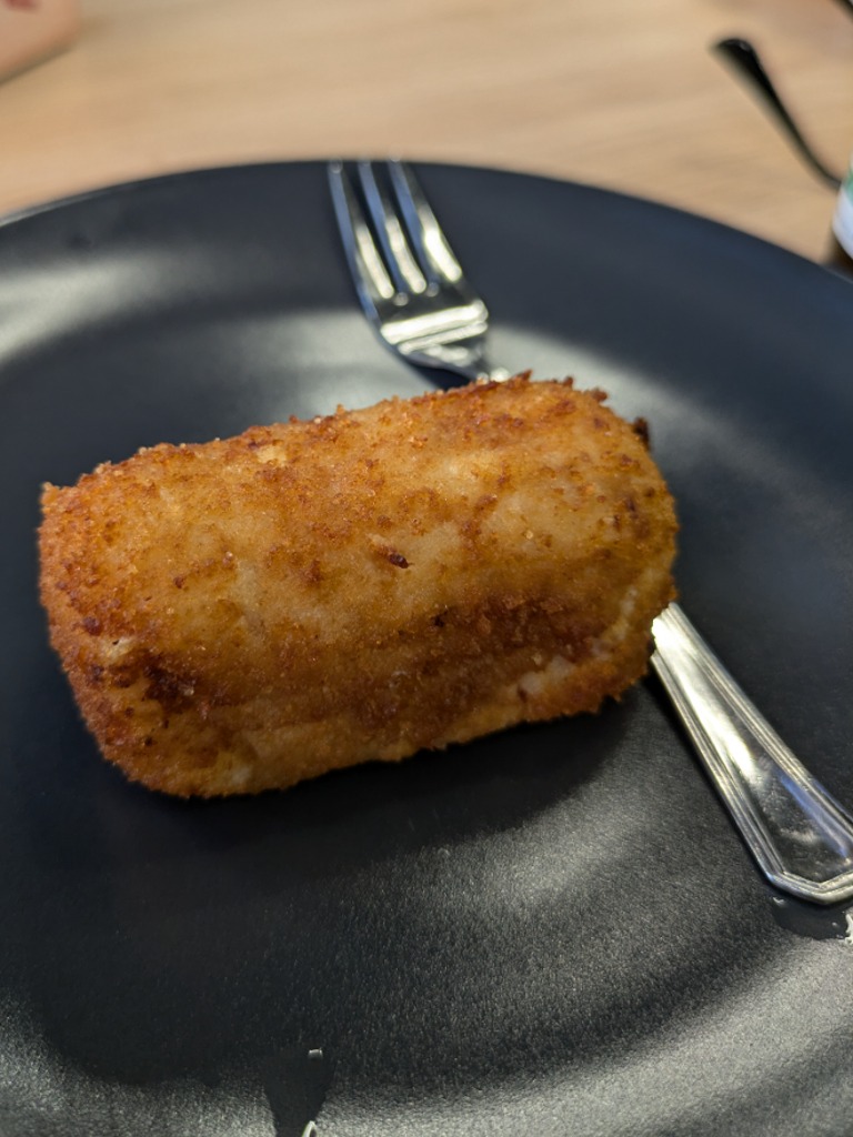 Carta de Bares en Zaragoza, Vía Unica, Croqueta de jamón