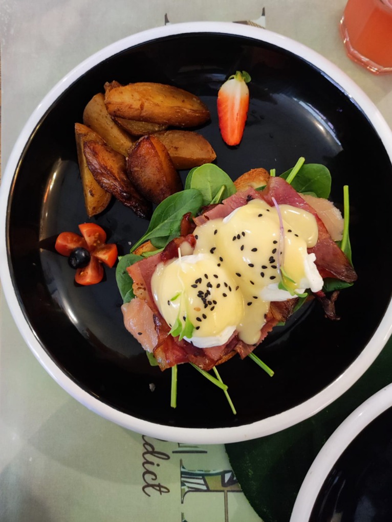 Carta de Restaurantes en Barcelona, Barcino Food Brunch, Benedict Classic
