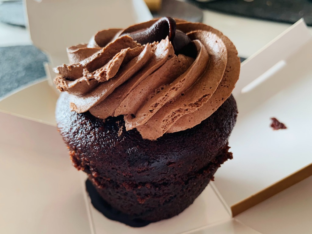 Carta de Cafeterías en Barcelona, chök - Ramelleres (Gluten Free), Muffin Nutella Vegano y Sin Gluten