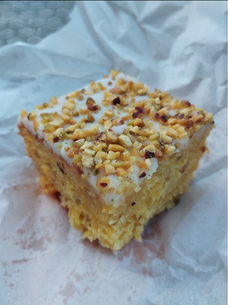 Menu of Coffee Shops in Donostia, Gogoan, Brownie de limón y pistacho