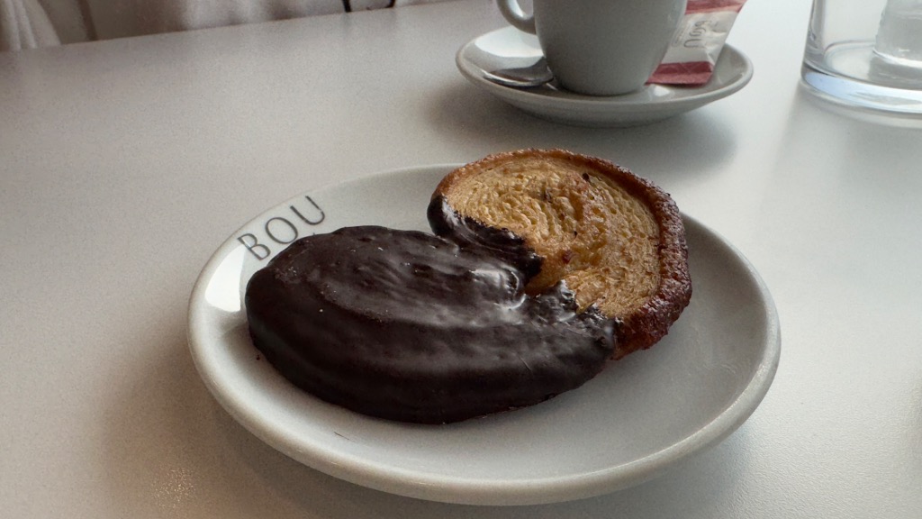Valoración y opiniones de comida y bebida en Llorenç del Penedès, El Rustiq, Palmera con chocolate