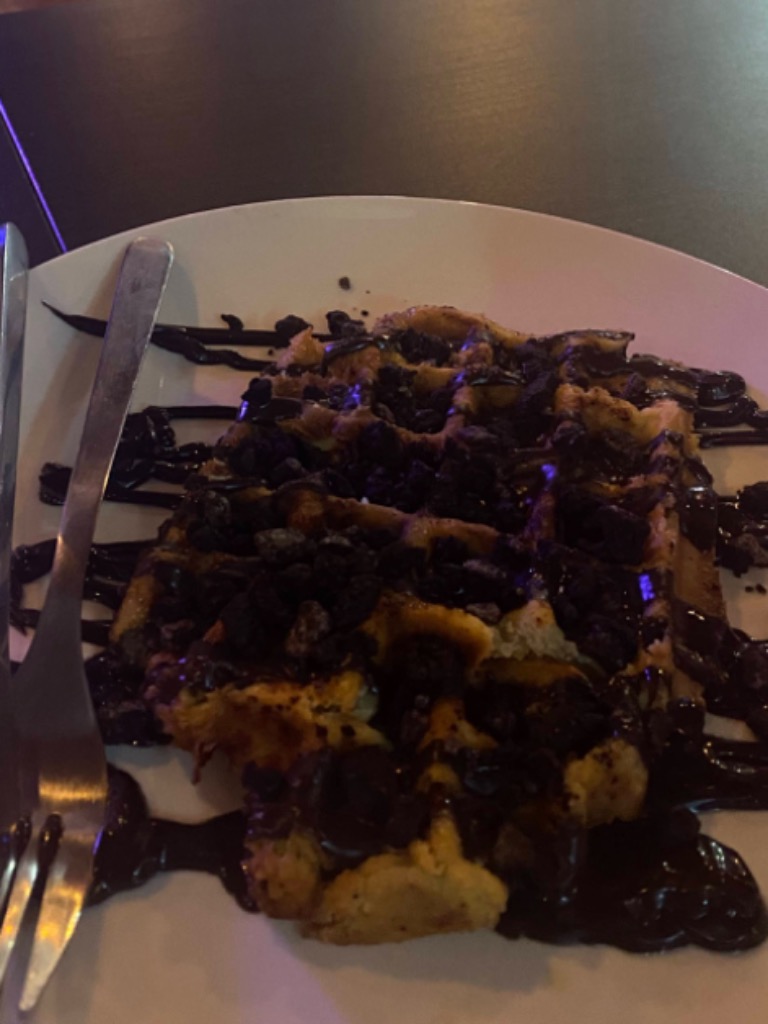 Menu of Coffee Shops in Molina de Segura, Temple Hookah Lounge, Gofre de chocolate