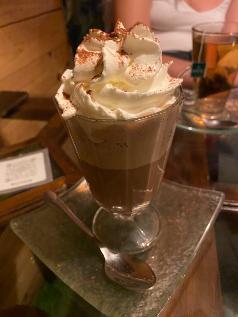 Menu of Coffee Shops in Murcia, Aztekum, Café de baileys