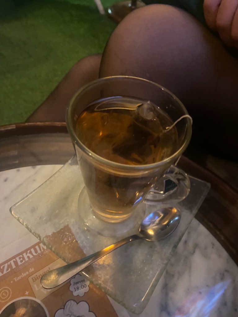 Menu of Coffee Shops in Murcia, Aztekum, Te de vainilla y chocolate