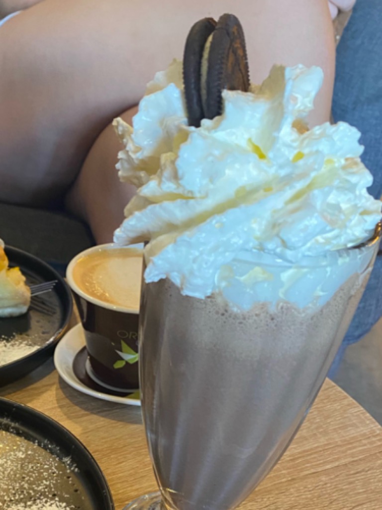 Carta de Cafeterías en Murcia, The Cheesecake Emporium, Batido de oreo
