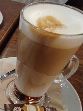 Carta de Cafeterías en Murcia, The Cheesecake Emporium, Latte chocolate
