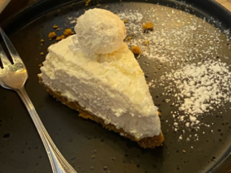 Carta de Cafeterías en Murcia, The Cheesecake Emporium, Tarta raffaello