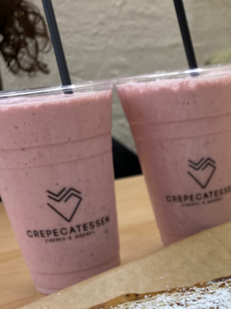 Carta de Cafeterías en Pamplona, Crepecatessen, Batido de fresa y plátano