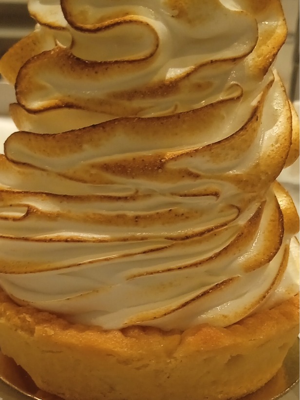 Carta de Cafeterías en Pamplona, Manterola, Tartaleta de merengue