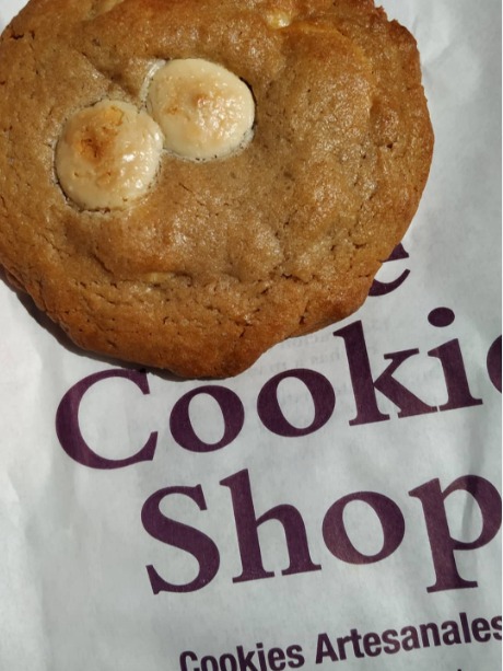 Carta de Cafeterías en Pamplona, The Cookie Shop, Cookie de chocolate blanco