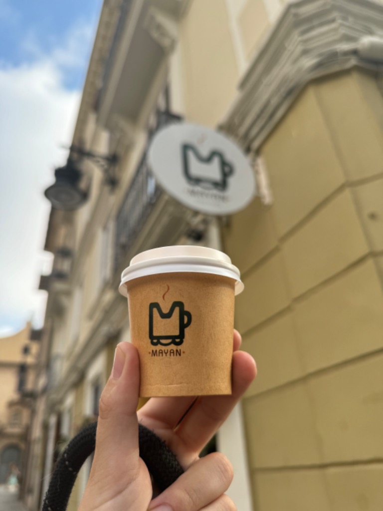Menu of Coffee Shops in Valencia, MAYAN COFFEES Organic Specialty Coffee - Roasters - Direct Trade, Café cortado