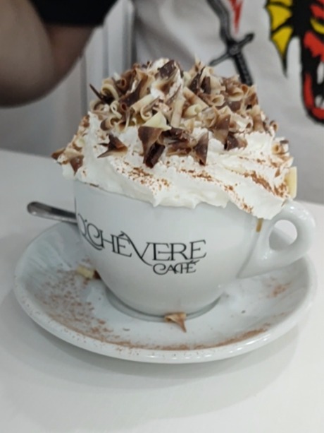 Menu of Coffee Shops in Zaragoza, Q' Chevere Café 2D, Capuchino Chévere
