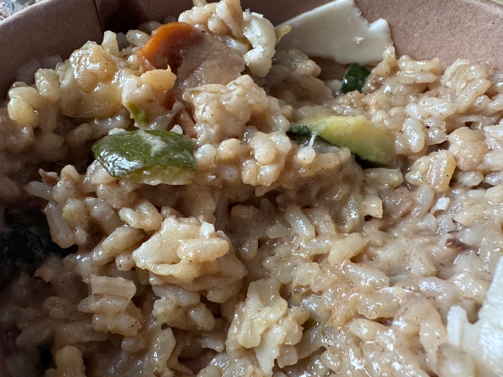Carta de Caterings en Vilassar del Mar, La Botiga de l'Atlàntida, Risotto de ceps