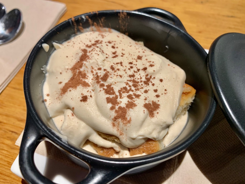 Menu of Beer Halls in Barcelona, Brew Wild BCN, Velvet tiramisú