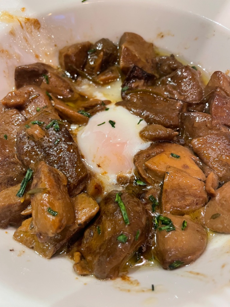 Carta de Restaurantes en Bilbao, NKO ENEKO, Hongos