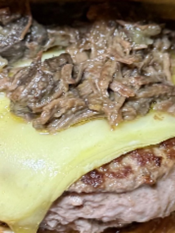 Valoración y opiniones de comida y bebida en Pamplona, Cervecería TX, Hamburguesa vecna