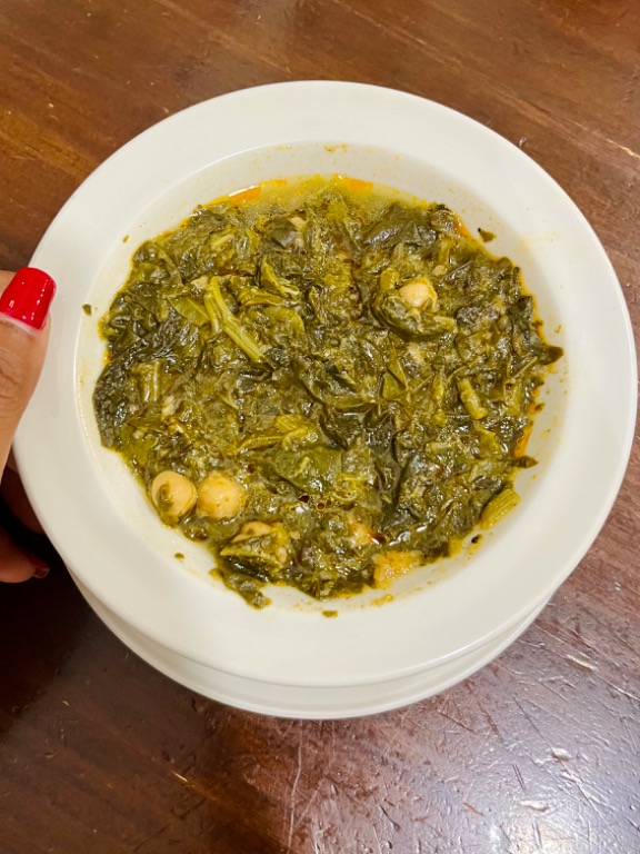 Menu of Beer Halls in Seville, Taberna Álvaro Peregil La Goleta, Espinacas con garbanzos