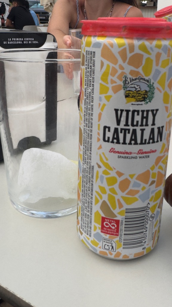 Valoración y opiniones de comida y bebida en Roda de Berà, Punta Paloma Sun Beach Club, Agua con gas