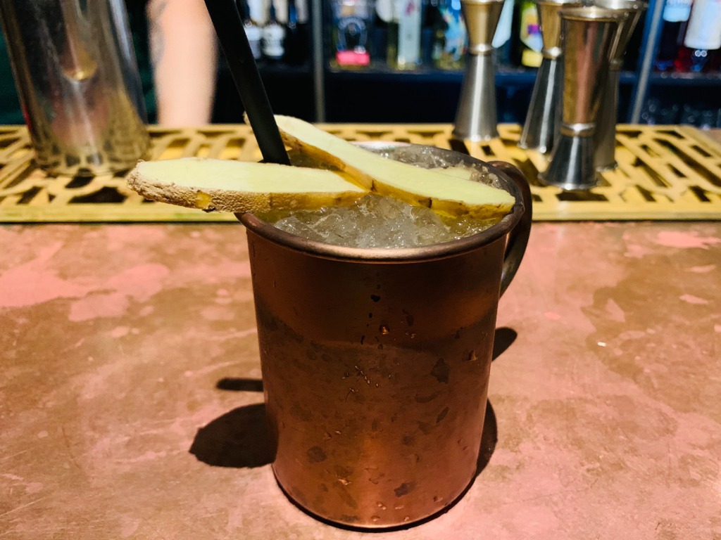 Menu of Cocktail Bars in Barcelona, Hemingway Gin & Cocktail Bar, Watermelon Mule
