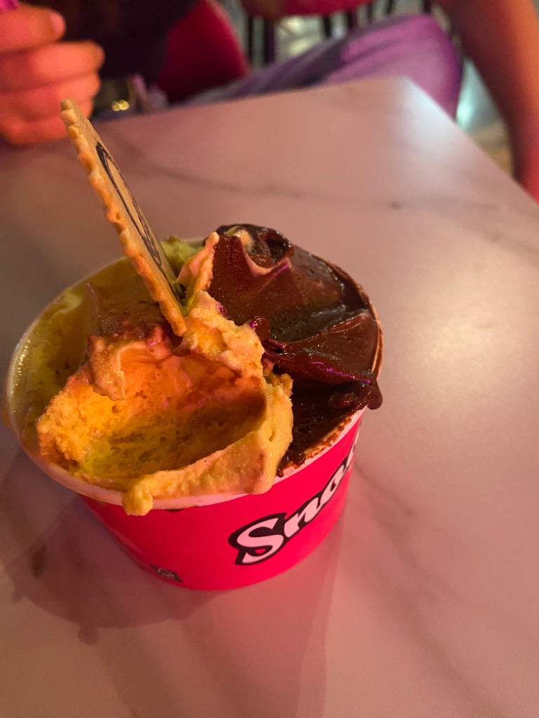 Recomendación gastronómica de Alcantarilla: Helado de turrón y chocolate
