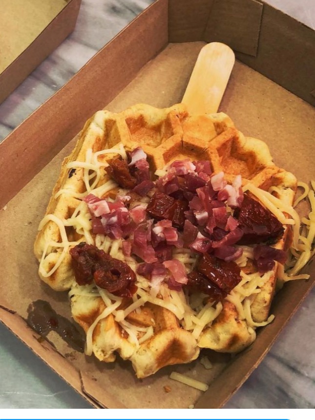 Carta de Restaurantes en Valencia, Waffle Time, Gofre salado