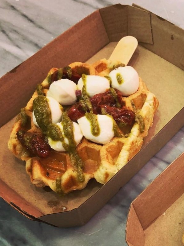 Carta de Restaurantes en Valencia, Waffle Time, Waffle salado