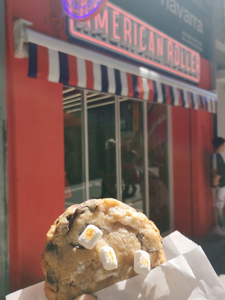 Menu of Cake Shops in Pamplona, Américan roller, Cookie de marshmallows