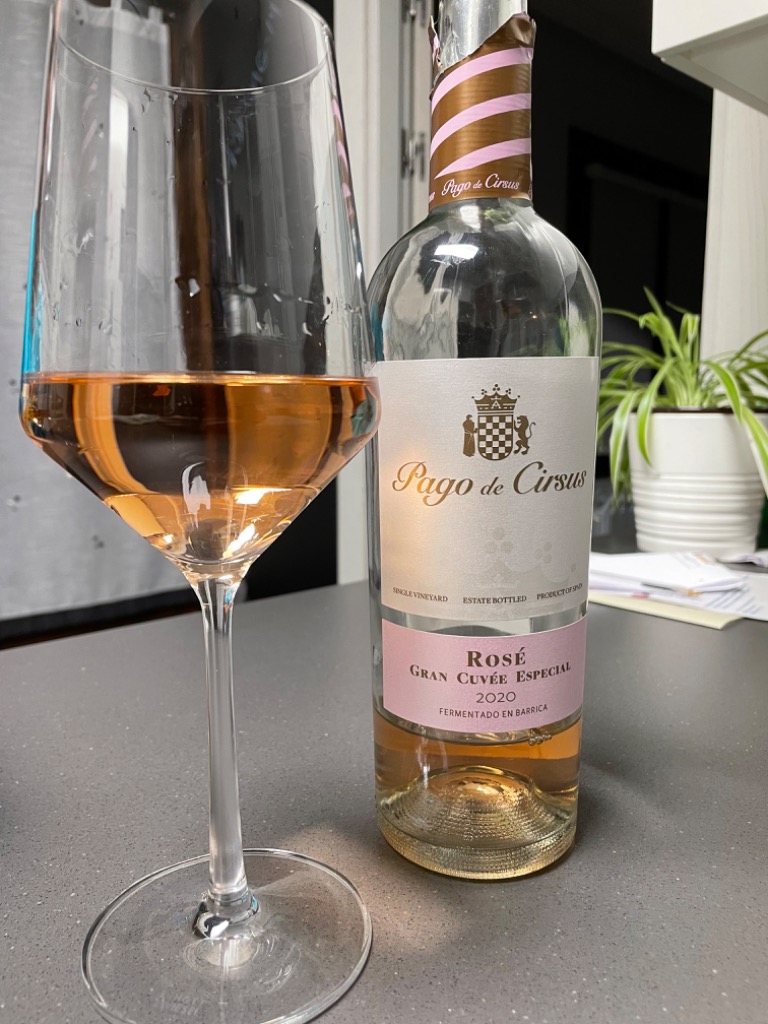 Carta de Restaurantes en Ablitas, Restaurante Bodega Pago de Cirsus, Vino pago de cirsus Rose