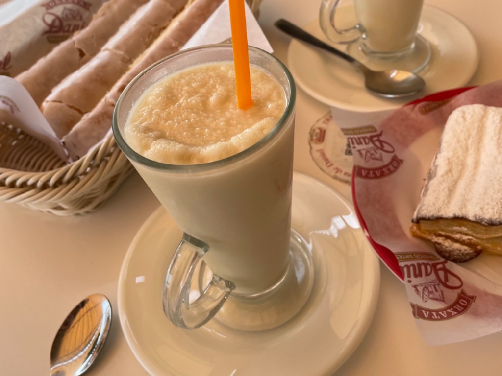 Carta de Cafeterías en Alboraia, Orxateria Daniel, Horchata