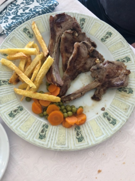 Menu of Restaurants in Alcoy, Xortá Restaurante, Chuletas de cordero