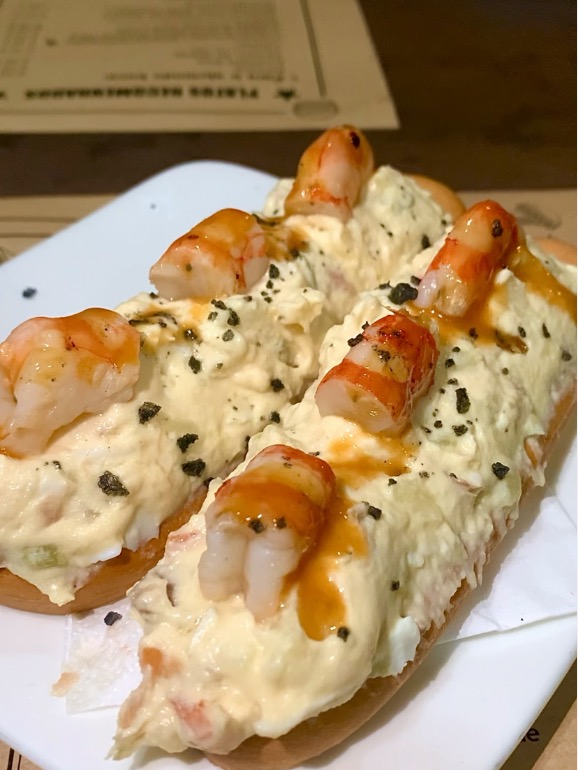 Carta de Restaurantes en Algezares, Las Cenas del Hidalgo, Marinera el hidalgo (con gamba a la parrilla)