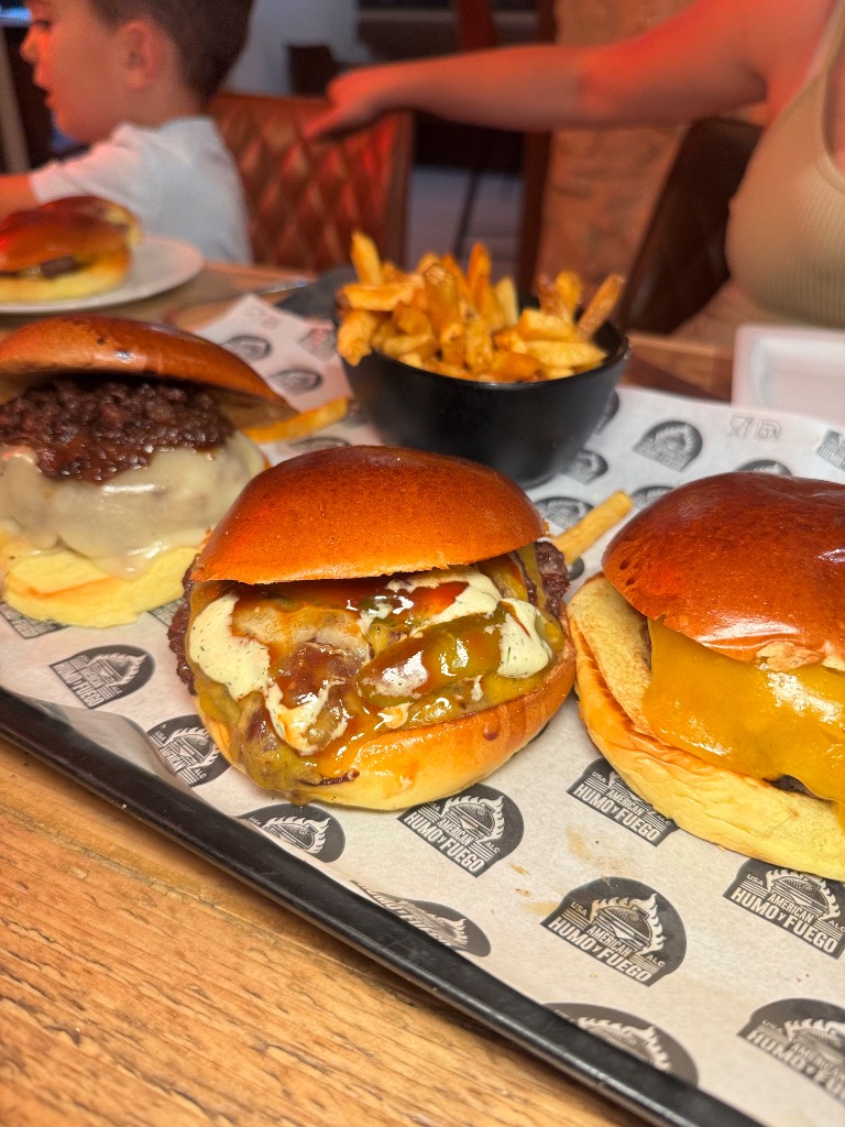 Valoración y opiniones de comida y bebida en Alicante, American Humo y Fuego, Cheese burger