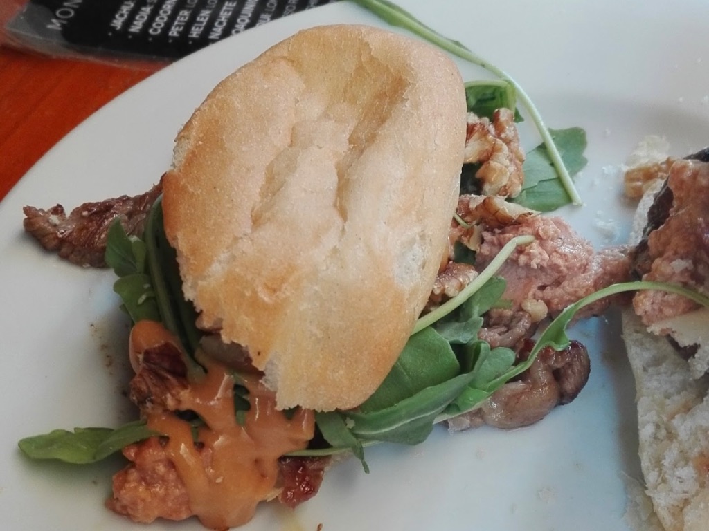 Carta de Restaurantes en Alicante, Cervecería Sento, Montadito Ivan