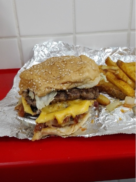 Enjoty Carta De Restaurantes Five Guys Alicante Rambla En Alicante Hamburguesa Con Queso Y Bacon