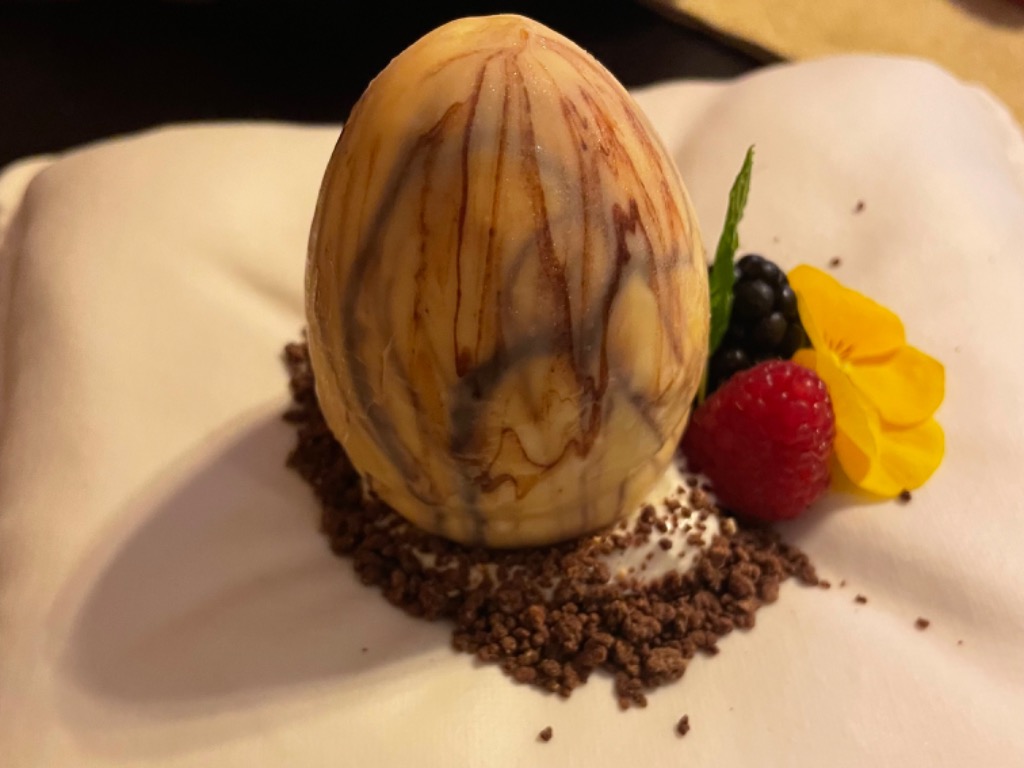 Menu of Restaurants in Alicante, In Bocca Al Lupo, Panna cotta