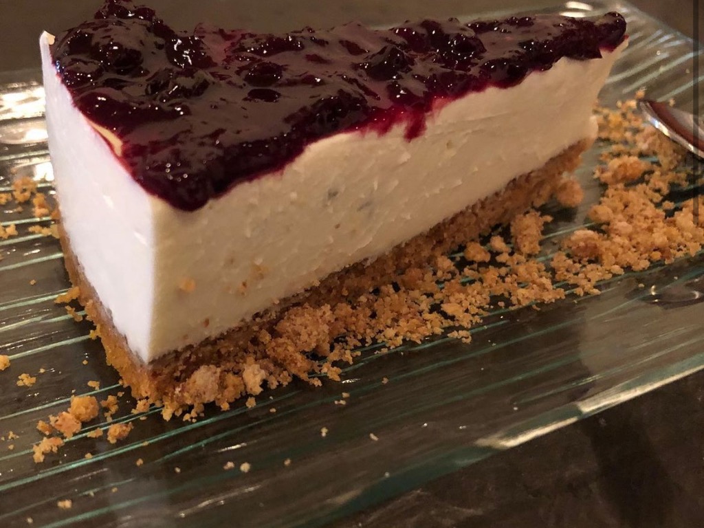 Carta de Restaurantes en Alicante, Isabel Pedrera, Tarta de queso casera.