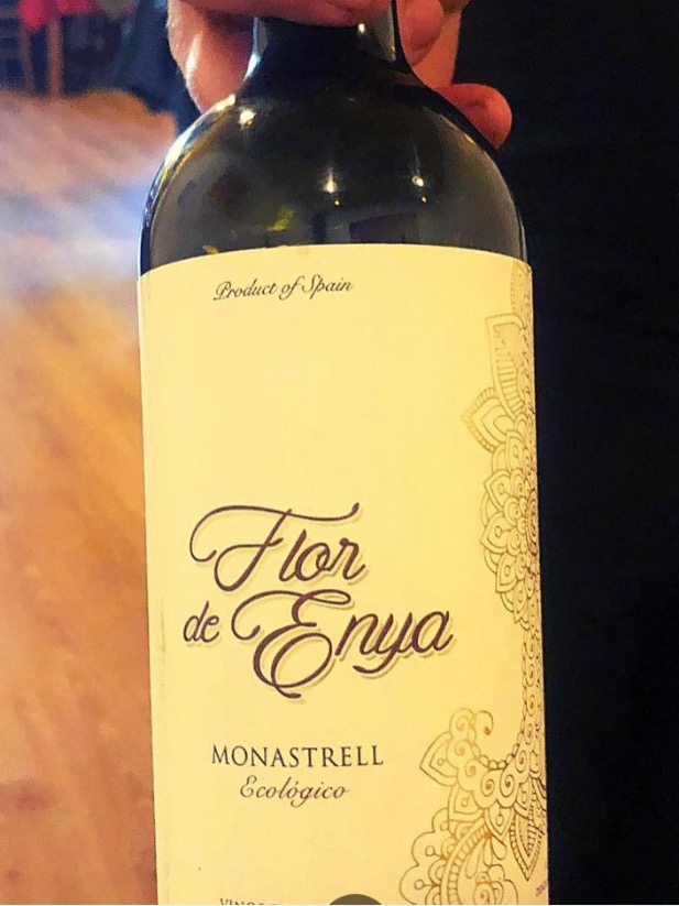Carta de Restaurantes en Alicante, Isabel Pedrera, Vino tinto DO Alicante “Flor de Enya” ecológico